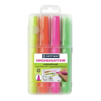 Immagine prodotto di Evidenziatore Centropen 8552, set di 4 colori