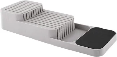 Image de Porte-couteaux pour 9 couteaux, rangement de cuisine, 40 cm
