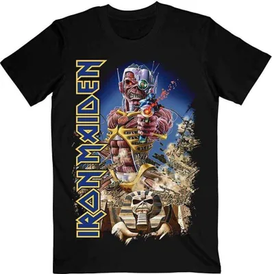 Produktbild von Iron Maiden Somewhere Back in Time Black XL T-Shirt