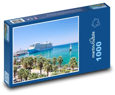 Obrázok produktu pre Puzzle 1000 Loď v prístave - martinpuzzle