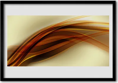 Produktbild von Bild 70x50 MDF-Rahmen Wandkunst Abstraction Graphics