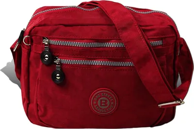 Produktbild von Bag Street Nylon Umhängetasche rot Damen Tasche D2OTJ202R