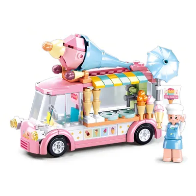 Image de Sluban Girls Dream M38-B0993A Camion de glace