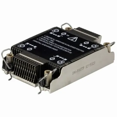 Produktbild von Supermicro SNK-P0077P, Kühlkörper/Radiator, Schwarz, Edelstahl