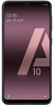 Image de Smartphone - SAMSUNG - Galaxy A10 - 32 Go - 2 Go RAM - Noir - Écran 6.2 po