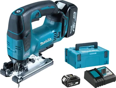 Immagine prodotto di Seghetto alternativo MAKITA - 2x BL1850B - 1 caricatore DC18RC - Valigetta Makpac - DJV182RTJ