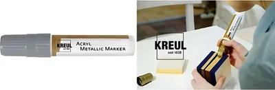 Produktbild von KREUL Acryl Metallic Marker XXL Gold