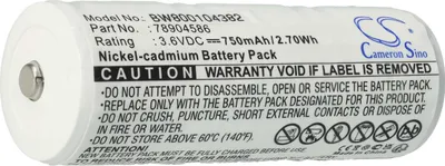 Produktbild von vhbw Akku Ersatz für 78904586 für Medizintechnik (750 mAh, 3,6 V, NiCd)