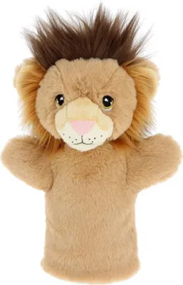 Obrázok produktu pre Keel Toys Keeleco plyšový maňuška na ruku eko 27 cm - Lev