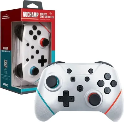 Zdjęcie produktu dla Hyperkin Armor3, Gamepad, Nintendo Switch, Nintendo Switch Lite, Przycisk Turbo, Bezprzewodowy, Bluetooth, Biały