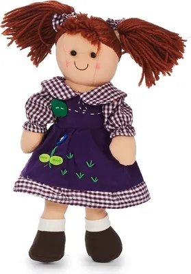 Produktbild von Kuschelpuppe 30cm Stoffpuppe Puppe Puppen Schmusepuppe Schlenkerpuppe