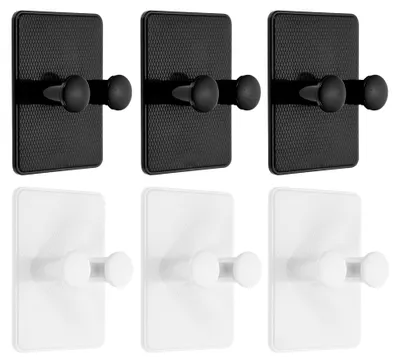 Produktbild von 6 Stück Wandhalterungen für Elektrorasierer ohne Bohren