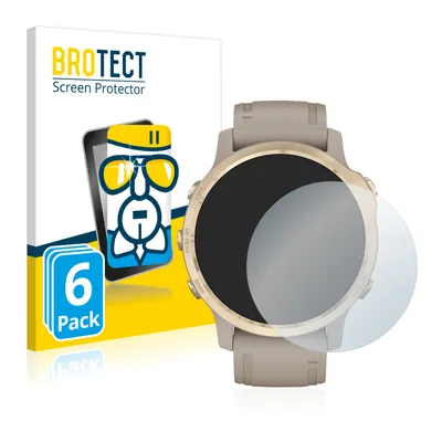 Produktbild von 6x BROTECT Schutzglas für Garmin Fenix 6S Pro Solar Schutzfolie Panzer Folie Glas Display Schutz klar