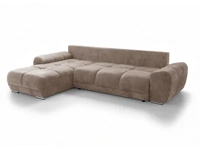 Produktbild von Ecksofa SYDNEY L-Form mit Bettkasten und zusätzlichen Kissen, Vibe 21
