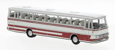 Produktbild von Brekina Reisebus Setra S 150 H grau/rot 56055
