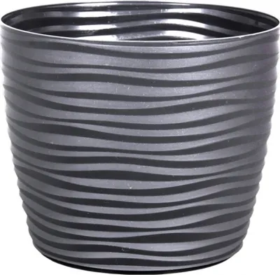 Immagine prodotto di Coperchio per vaso SAHARA PETIT plastica opaca d27x22cm