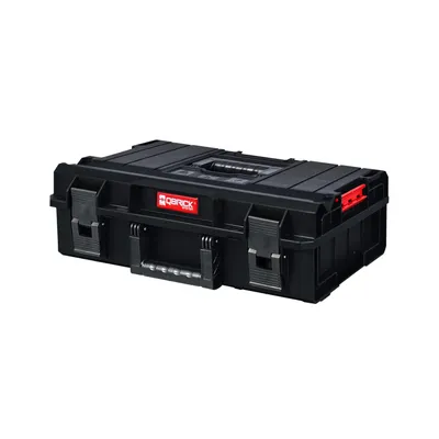 A black Qbrick One 200 Basic toolbox is shown against a white background.