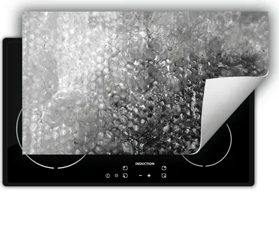 Produktbild von DarHaus Herdabdeckplatte 90x52 cm Anti Rutsch Matte Aufrollbar, grau
