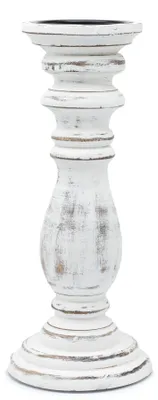 Productafbeelding van Klassieke kandelaar - Wit - 30x10 cm - Medium