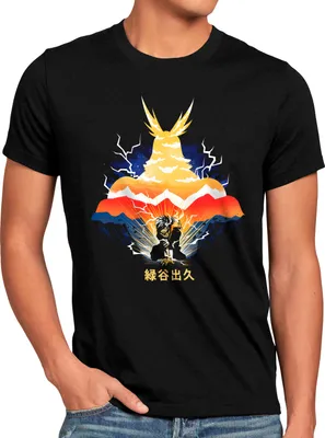 Produktbild von style3 Be a Hero Herren T-Shirt superhero japan acade mia manga