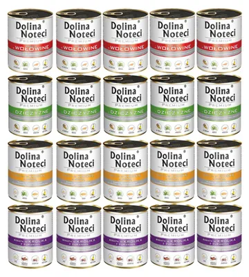 Zdjęcie produktu dla Dolina Noteci Premium MIX smaków mokra karma dla psa 20x800g