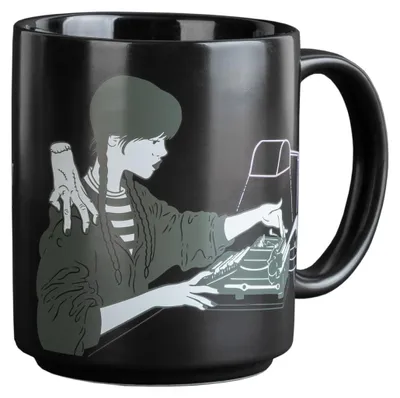 Wednesday Addams Kaffeebecher, Keramik, 350 ml, offiziell lizenziert