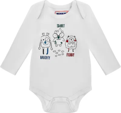 Productafbeelding van Babyjongens romper met broek, set van drie - Wit/Zwart - 68