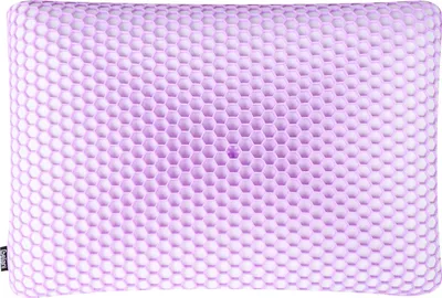 Produktbild von BELIANI Kopfkissen Violett Memory- Foam TPE-Bezug 55 x 35 cm Atmungsaktiv Kühlend Orthopädisch