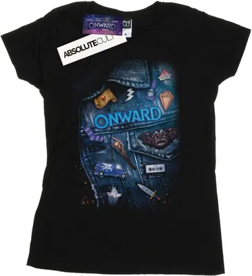 Produktbild von Disney - "Onward" T-Shirt für Damen BI36473 (M) (Schwarz)