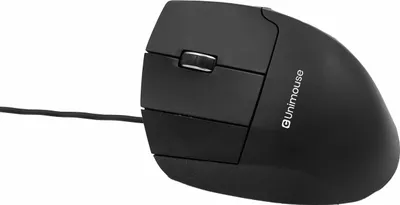 Image de Contour UniMouse wired  linkshänder  schwarz