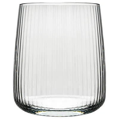 Produktbild von KONZEPT Geriffelte Gläser Set 6 teilig, Trinkgläser 320 ml, Wassergläser spülmaschinenfest