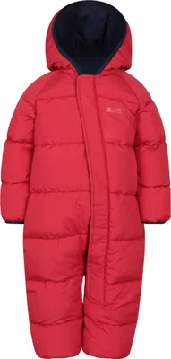Produktbild von Mountain Warehouse - "The Frosty Junior" Strampelanzug für Kinder MW3387 (92) (Dunkelrot)