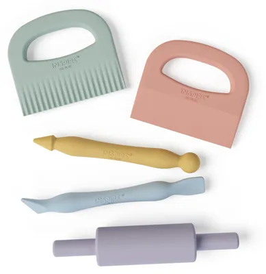 Immagine prodotto di Solidchoice - Set di pasta modellabile creativa per bambini, con 5 accessori