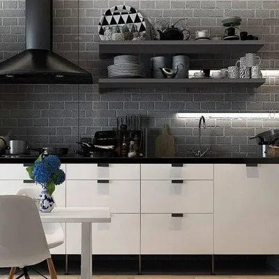 Immagine prodotto di Scaffale a muro Miron nero - 90 cm - Mensole galleggianti a parete - Scaffale a muro - Scaffale per foto camera dei bambini - Scaffale per libri - Legno MDF - Set di 2
