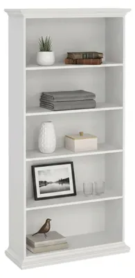 Image de Bibliothèque - Bibliothèque blanche 36,6 x 96,2 x 200,8 cm (h)