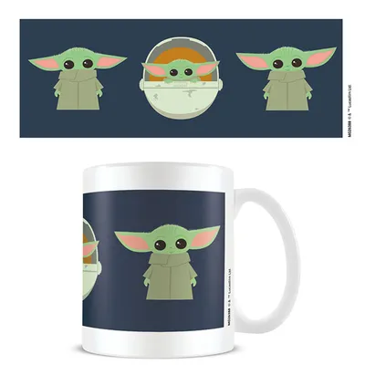 Produktbild von Star Wars - The Mandalorian -  Illustration - Keramik Tasse - Größe Ø8,5 H9,5cm
