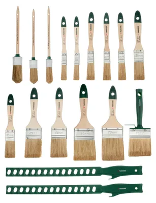 Produktbild von PARKSIDE® Pinsel-Set, 17-teilig (Lasur)