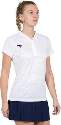 Immagine prodotto di Polo Tecnifibre Team Mesh manica corta bianco L donna bianco L