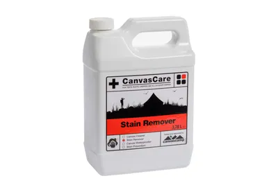 Produktbild von CanvasCare Fleckenentferner Inklusive CanvasCare Sprühkappe- Stain Remover - Zeltpflege - Stoffpflege -Vielseitig und effektiv