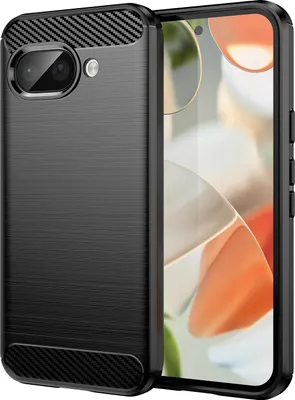 Obrázok produktu pre Puzdro pre Google Pixel 9a - Zadný kryt Phonesta Carbon Silikónový - Čierna