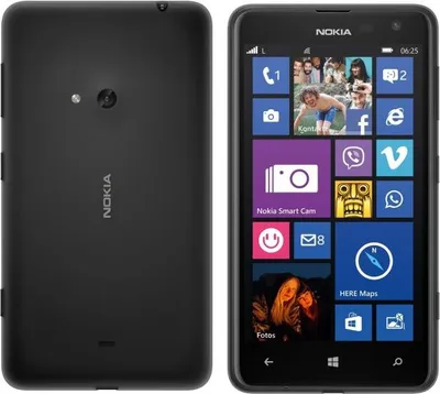Produktbild von Nokia Lumia 625 Black Schwarz 8GB RM-941 Windows Phone Ohne Simlock