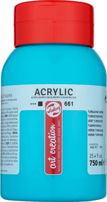 Zdjęcie produktu dla Farba akrylowa ROYAL TALENS ArtCreation turkusowa zieleń 750 ml