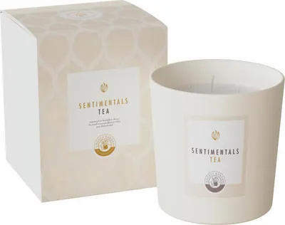 Immagine prodotto di Engels Kerzen Duftkerze Sentimentals L im Glas - Tea, Rapswachs, Weiß, 15 cm, 64000020043