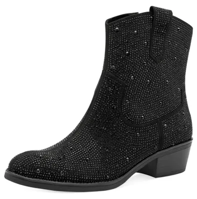 Produktbild von MARCO TOZZI Damen-Stiefelette Schwarz, Farbe:schwarz, EU Größe:39