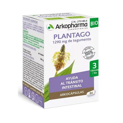 Zdjęcie produktu dla Arkopharma Arkocapsulas Plantago 84 kapsułki
