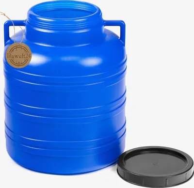 Produktbild von Kunststofffass 40L Lebensmittelfass Regenfass Tonne Fass Camping