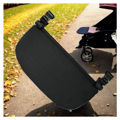 Produktbild von Fußstützenverlängerung für Kinderwagen | Verstellbare Fußauflage als Erweiterung, Ergonomische Komfortverlängerung als stabile Fußstütze