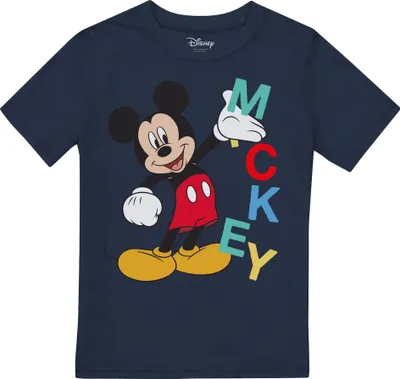 Image de Disney - T-shirt pour garçon TV1932 (104) (Bleu marine)