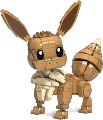 Produktbild von Mega Construx Pokémon Jumbo Evoli, Bauset, Bausteine, Sammelfigur