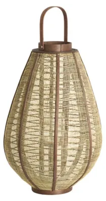 Produktbild von Light & Living - Windlicht LINOA - Braun - 36x36x55.5 cm